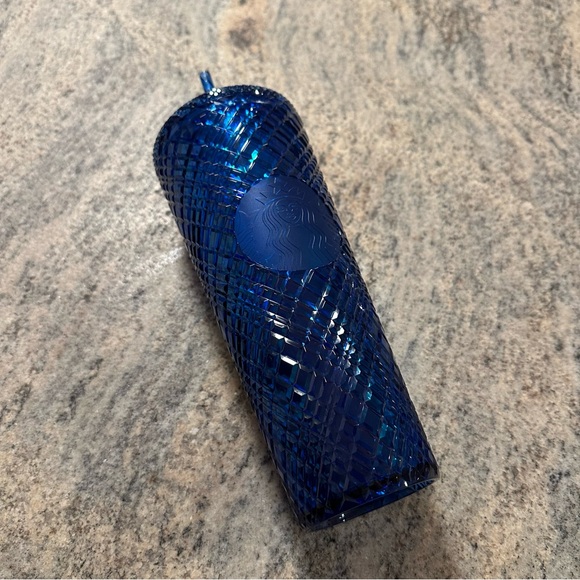 Starbucks Holiday 2022 Limited Azure Blue Tumbler Venti 24oz - Picture 2 of 6